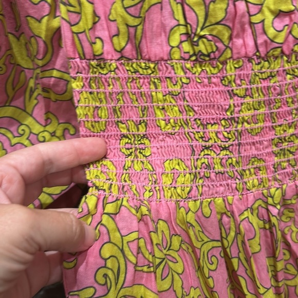 Anthropologie MISA Smocked Waist Mini Dress size Medium - Picture 9 of 13